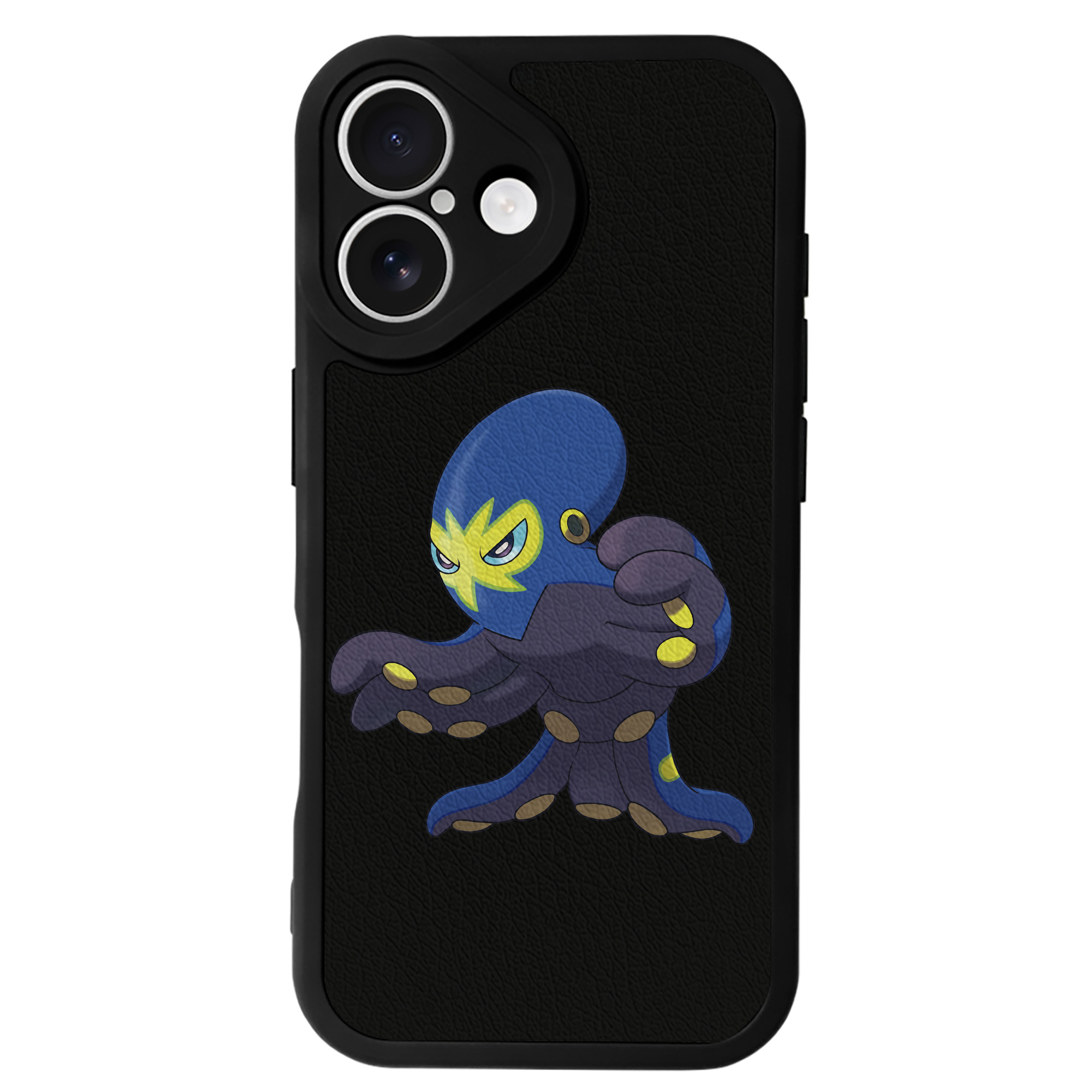 （画像用） ポケットモンスター Pokémon 【iPhone 16シリーズ対応】シリコンスマホケース（レザー調） 材質：シリコン